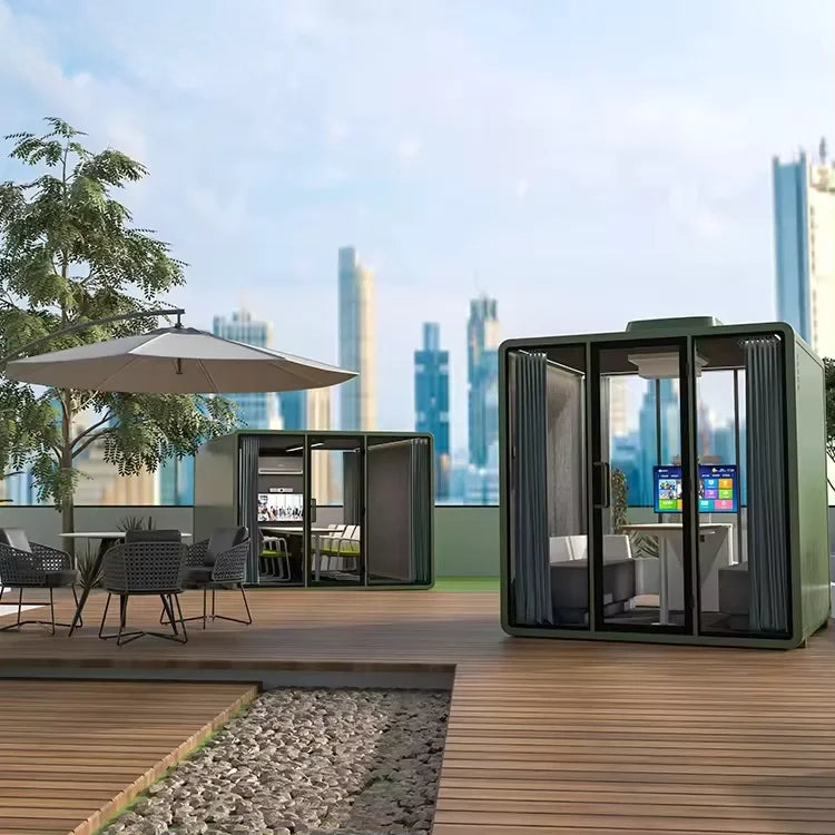 8 Person Outdoor Office Pod