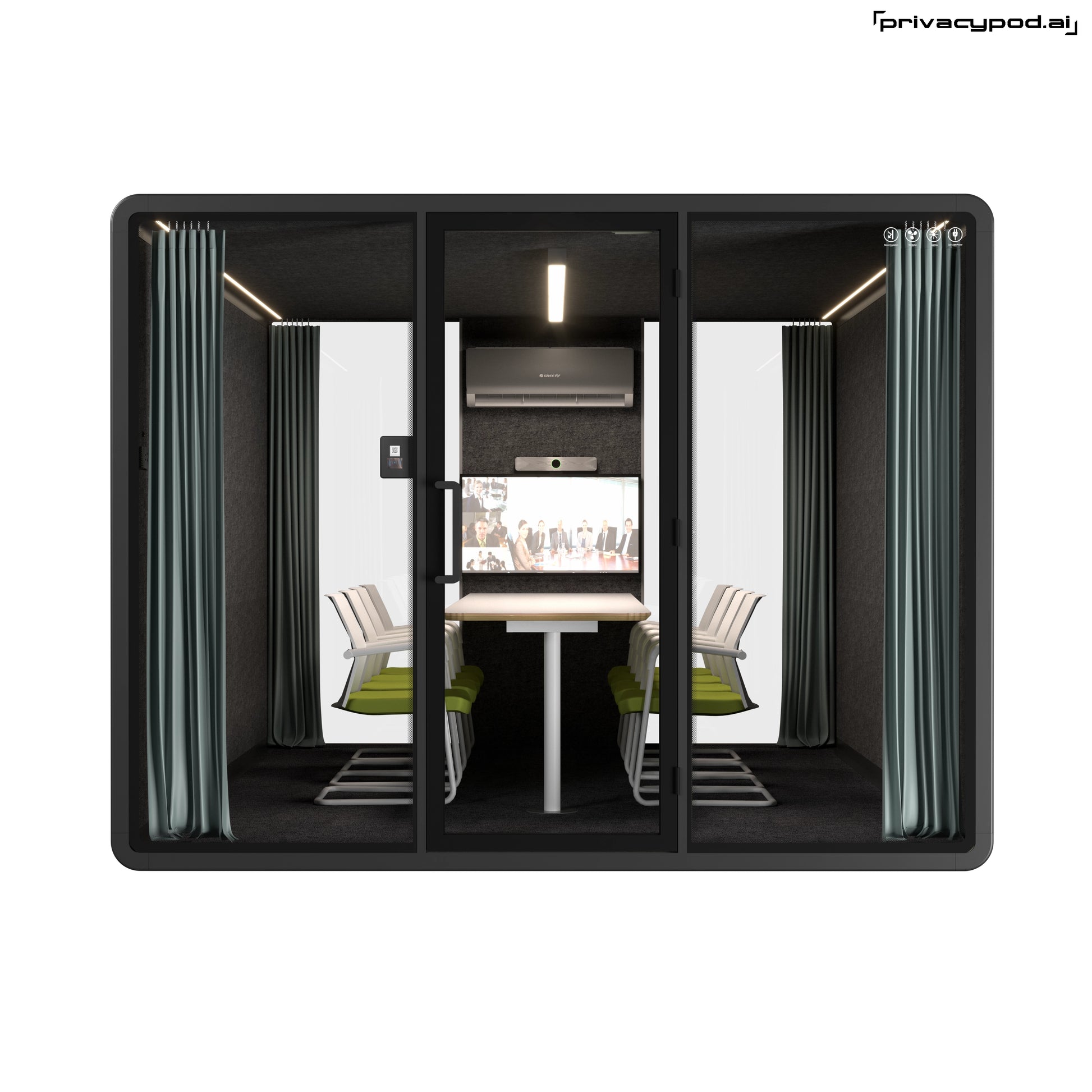 8 Person Outdoor Office Pod