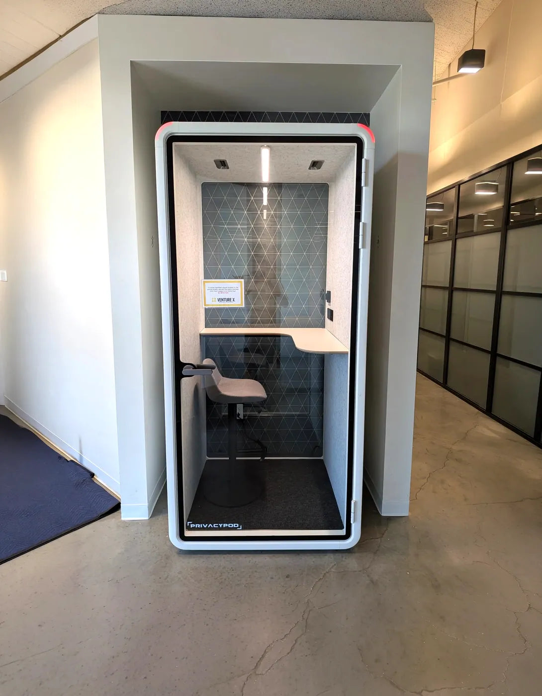 PrivacyPod showroom in Charlotte, NC