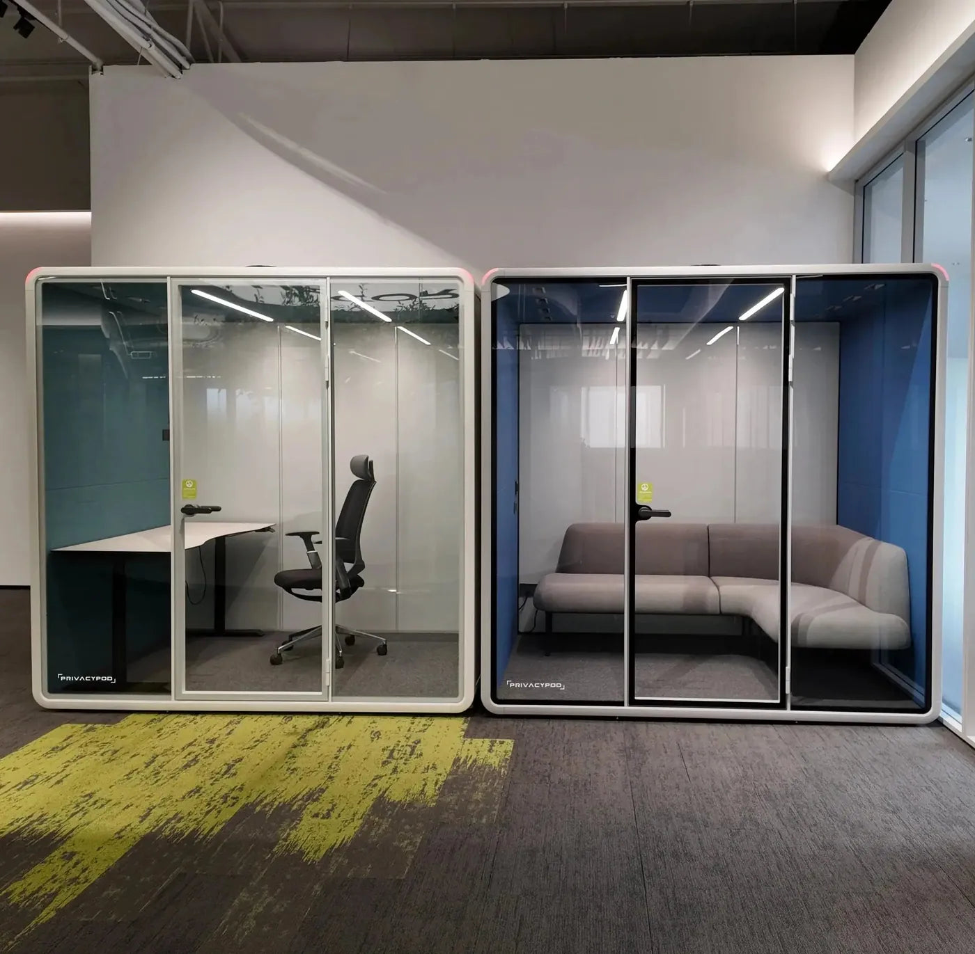 PrivacyPod showroom in Eau Claire, WI