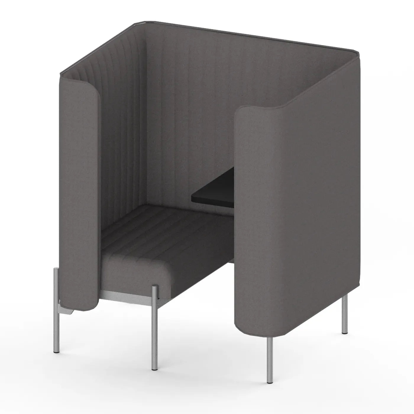 Tall panels on three sides