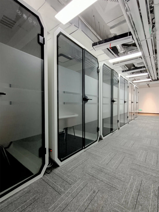 Why Soundproof Office Cubicles Don’t Exist — Use PrivacyPod Office Phone Booths Instead