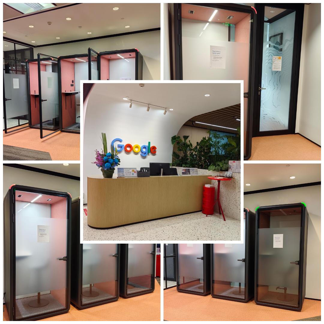How Google Turned an Open Corner into Three Private Phone Booths—in One Afternoon