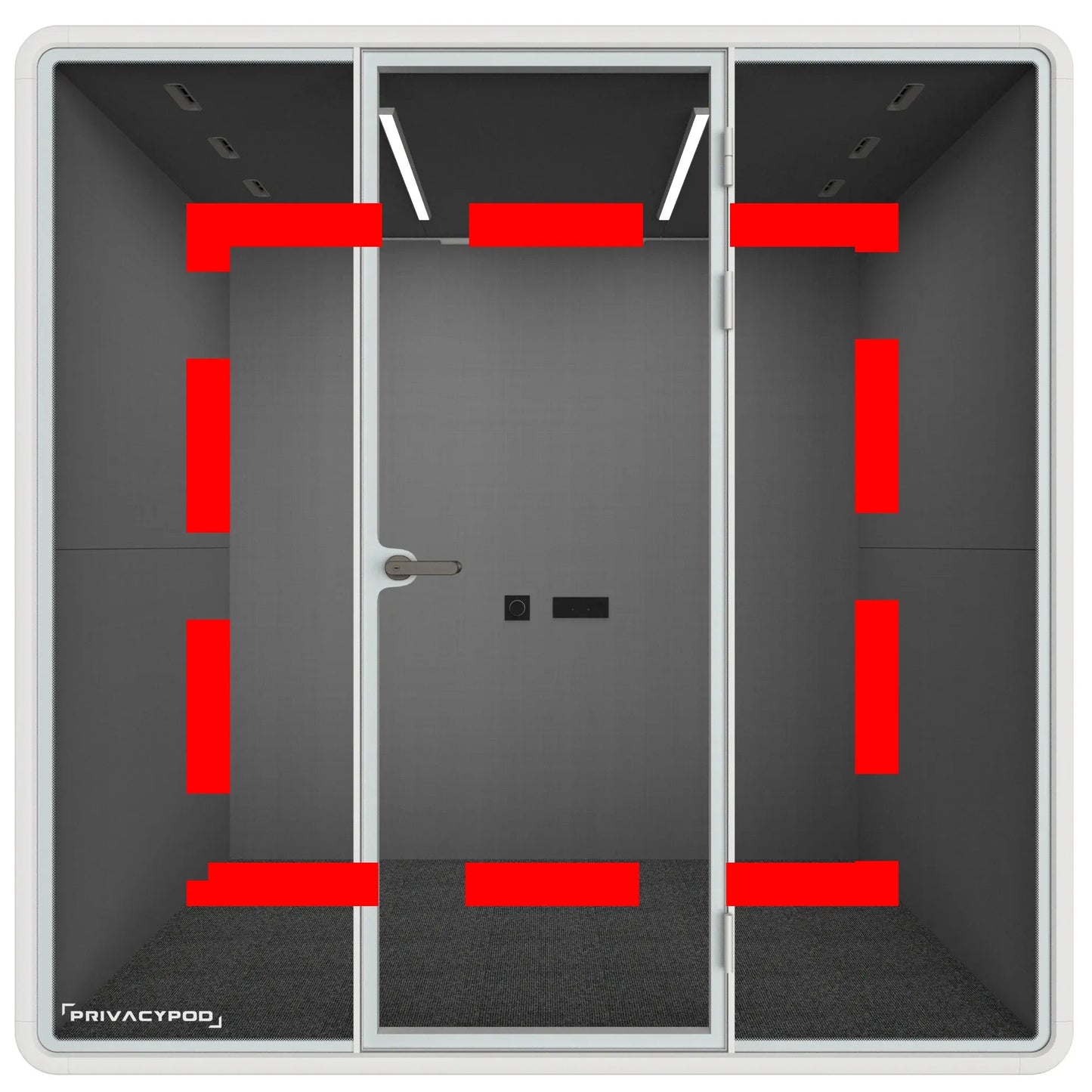 Full Fabric Back Wall