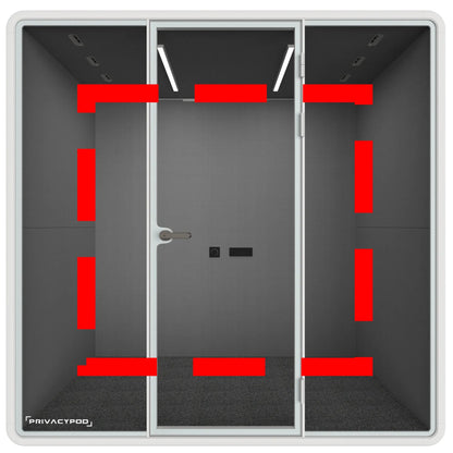 Full Fabric Back Wall