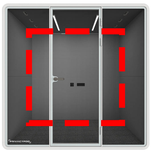 Full Fabric Back Wall