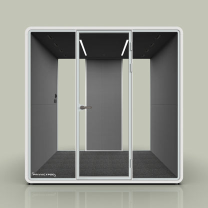 Partial Fabric Back Wall