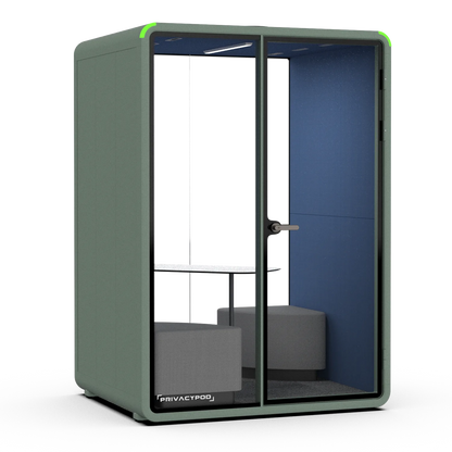 M Pod, Green exterior with Cobalt interior