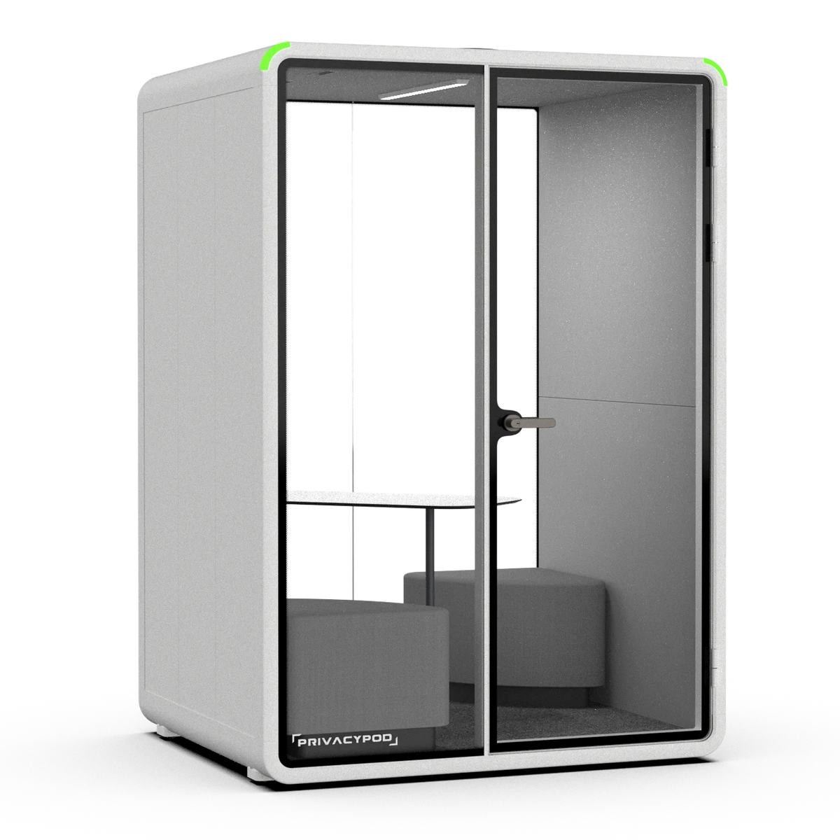 M Pod, White exterior with Ash interior