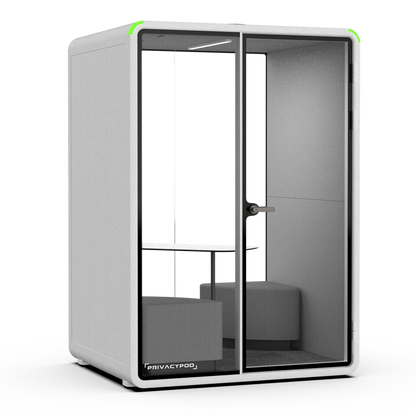 M Pod, White exterior with Ash interior