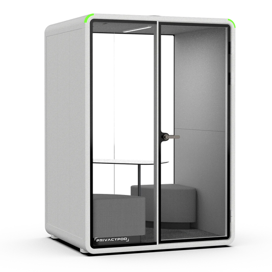 M Pod, White exterior with Ash interior