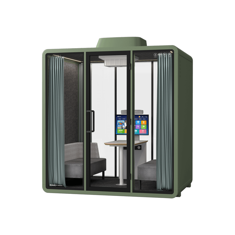 Soundproof Office Pods | From $6,395 | PrivacyPod Acoustic Booths