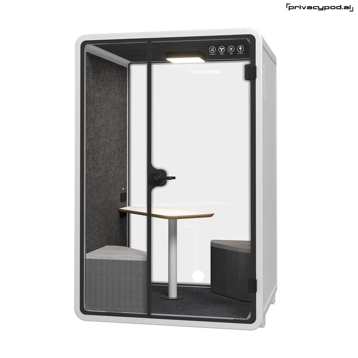 Securepod Modular 2 Person Pod | Modular Soundproof Office Pod | PrivacyPod