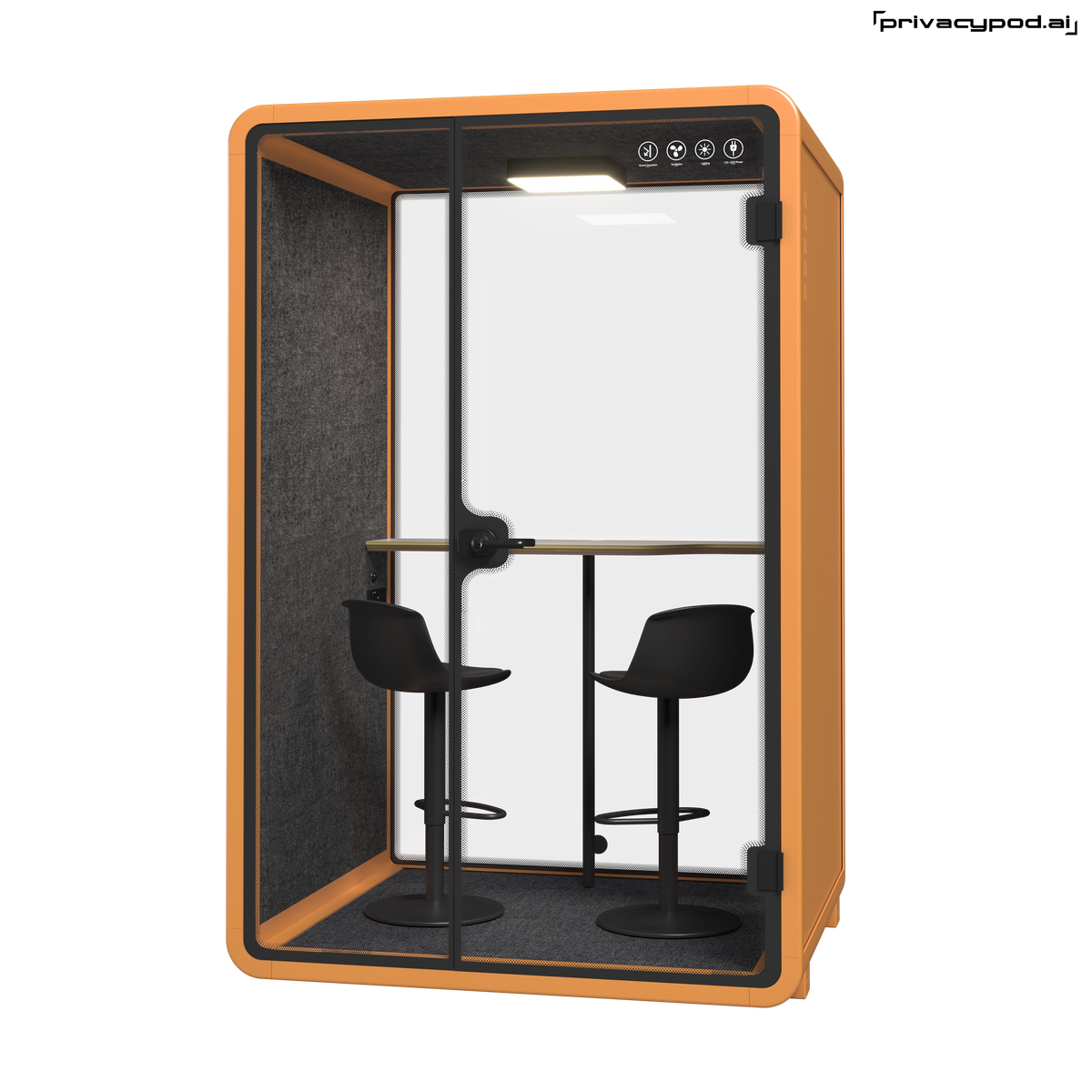 Parallel Pod 2 Person Pod | Modular Soundproof Office Pod | PrivacyPod