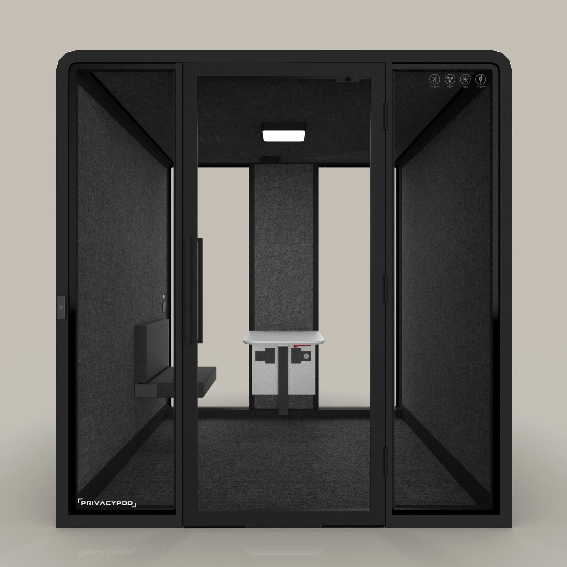 XL ADA Compliant Soundproof Office Pod | PrivacyPod