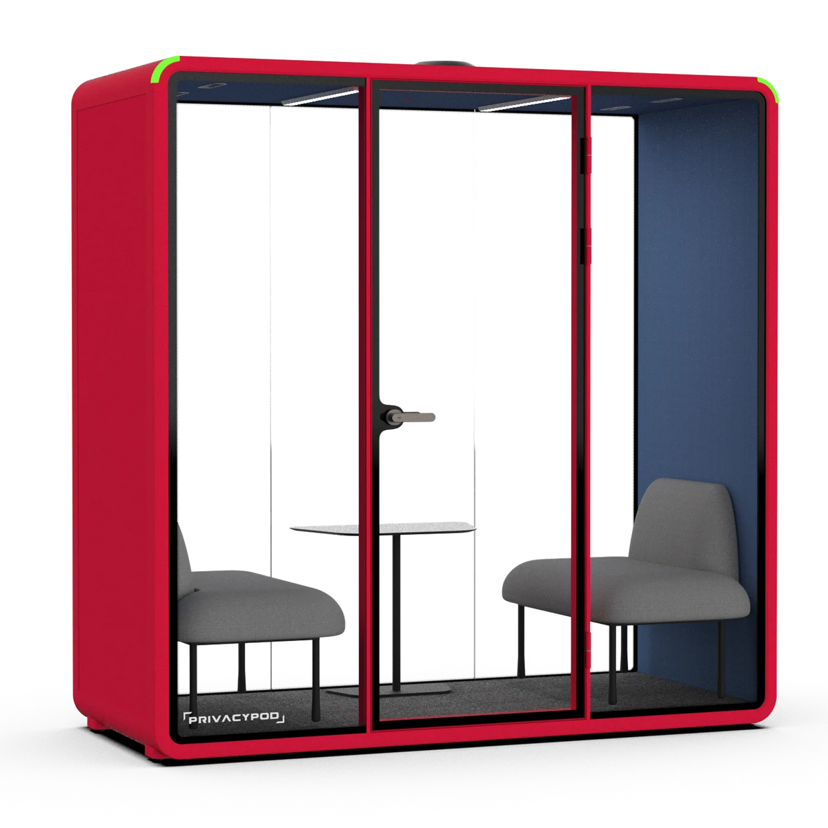 SL Pod, Red exterior with Cobalt interior