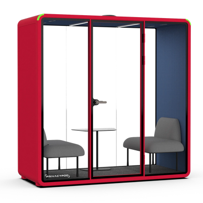 SL Pod, Red exterior with Cobalt interior