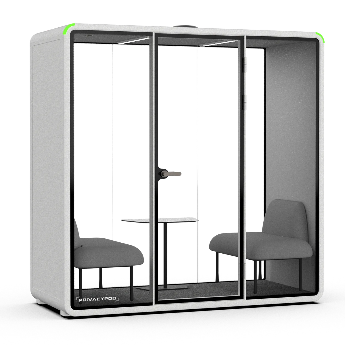 SL Pod, White exterior with Ash interior