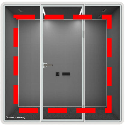 Full Fabric Back Wall