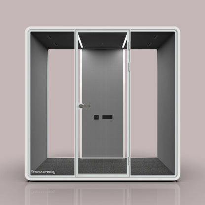 Partial Fabric Back Wall