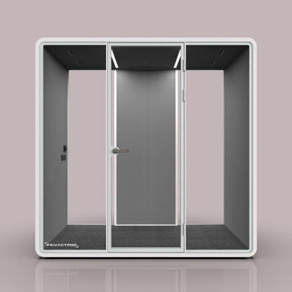 Partial Fabric Back Wall