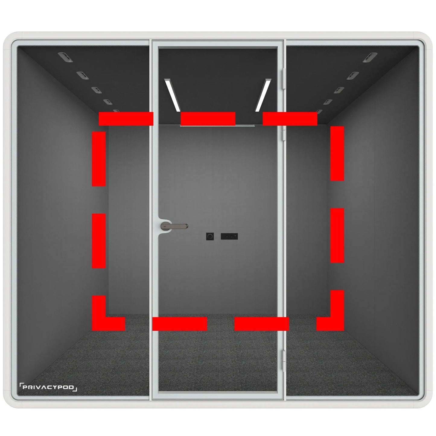 Full Fabric Back Wall