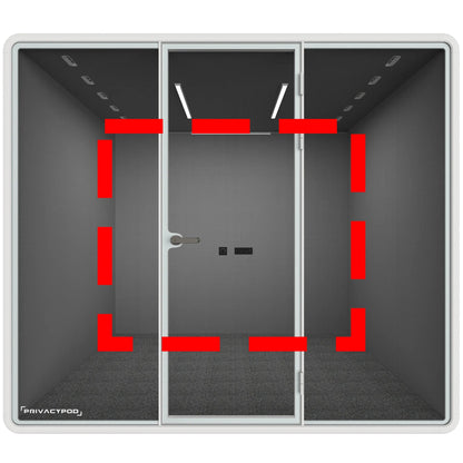 Full Fabric Back Wall