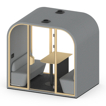 PrivacyPod Arc L Pod orthographic view