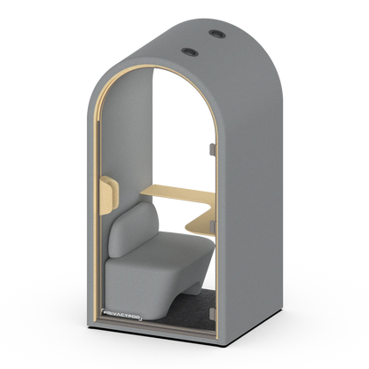 PrivacyPod Arc S Pod orthographic view