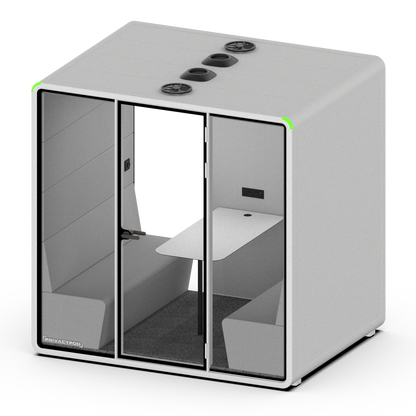 PrivacyPod L Pod Plus orthographic view