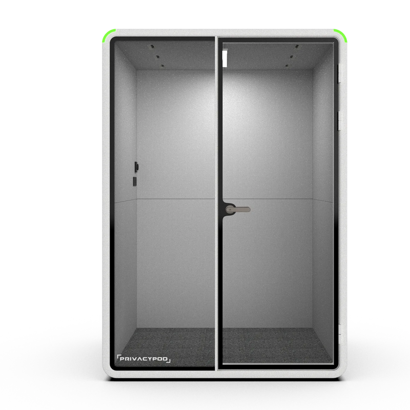 PrivacyPod M Pod with full solid back wall