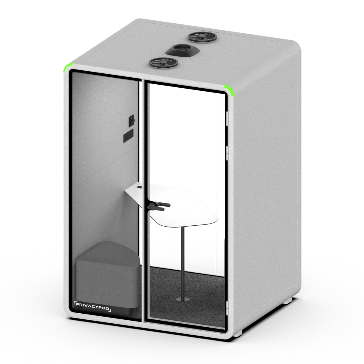 PrivacyPod M Pod orthographic view