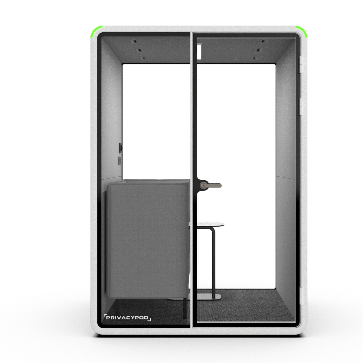PrivacyPod M Pod with privacy couch and side table
