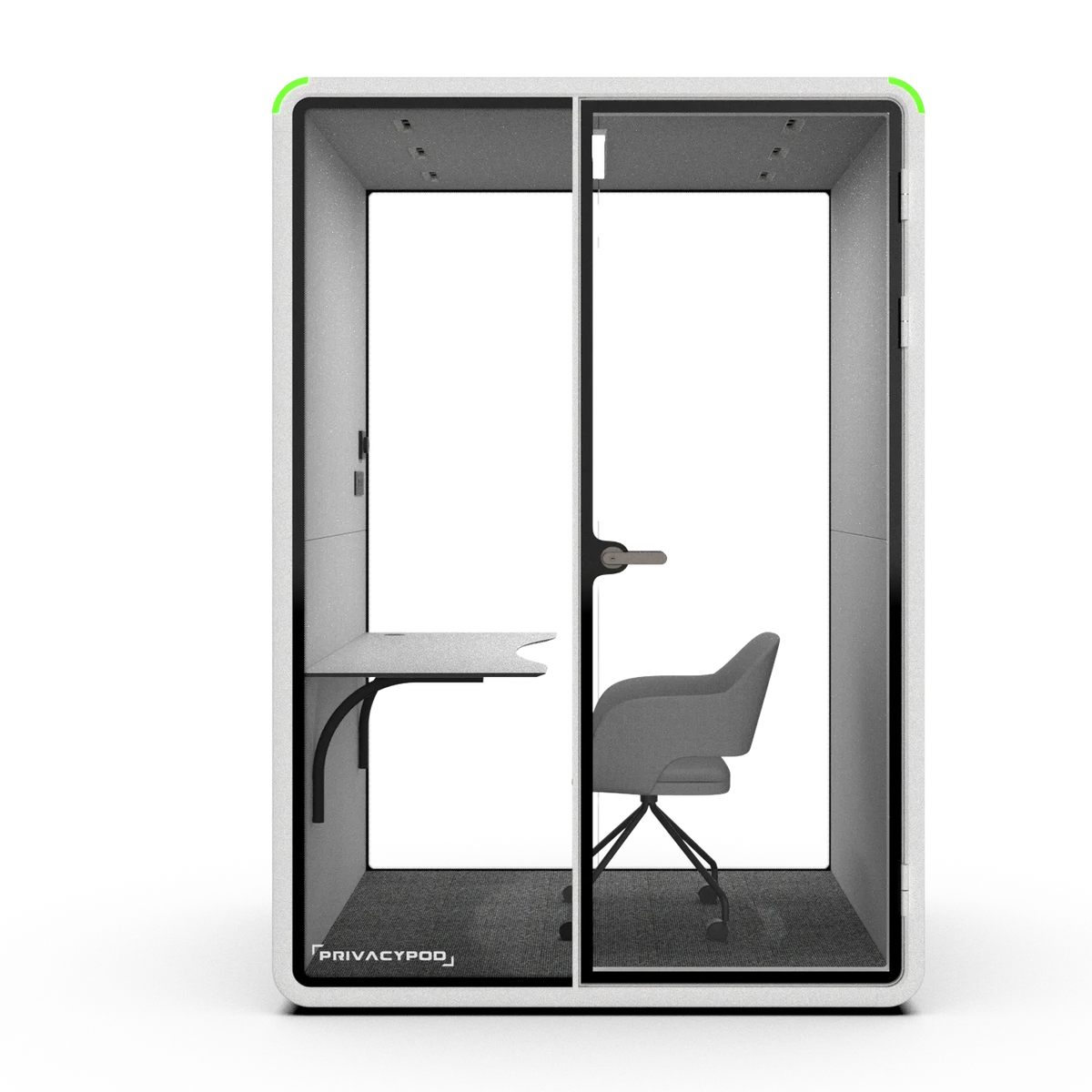 PrivacyPod M Pod with swivel armchair and working table