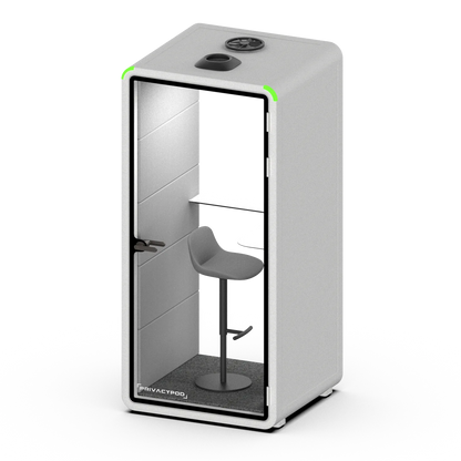 PrivacyPod S Pod Plus orthographic view