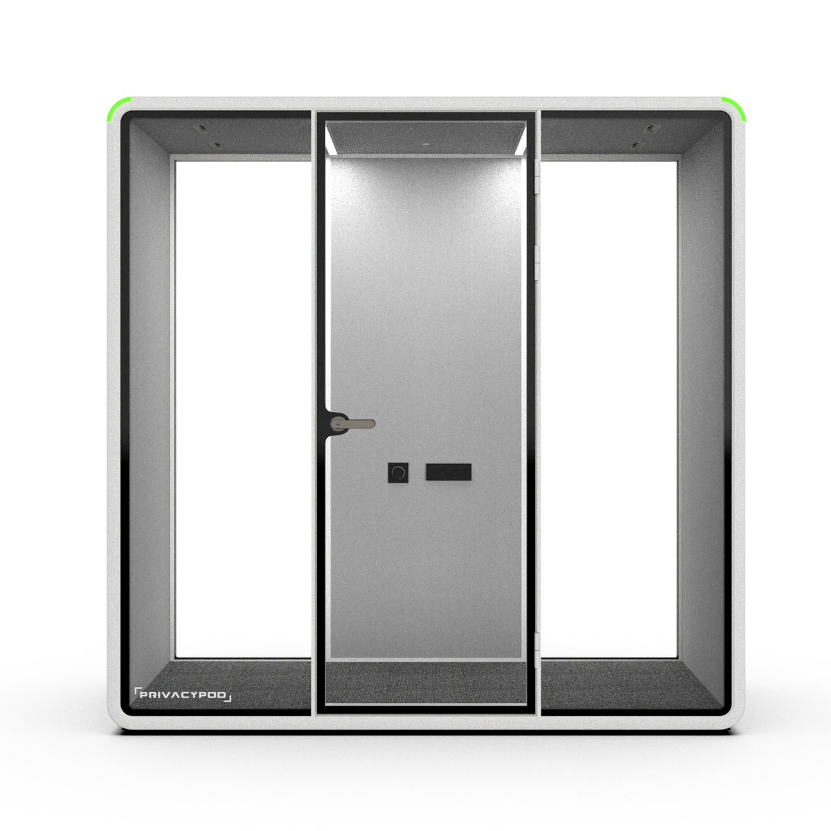 PrivacyPod SL Pod with partial solid back wall