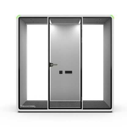 PrivacyPod SL Pod with partial solid back wall