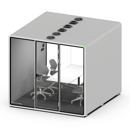 PrivacyPod XL Pod orthographic view