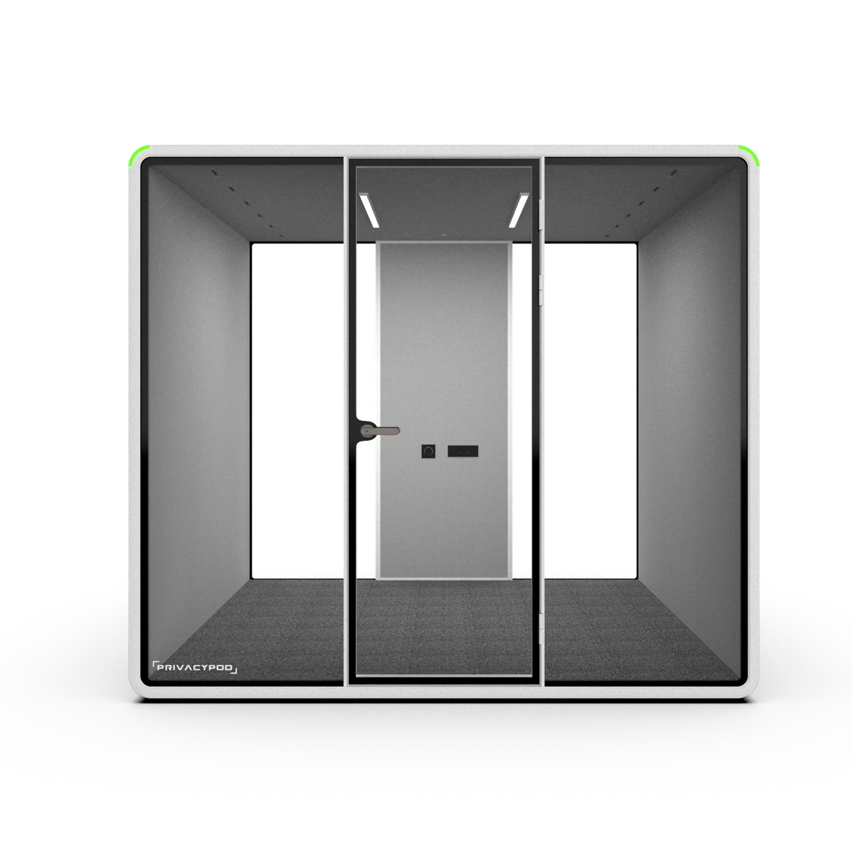 PrivacyPod XL Pod with partial solid back wall