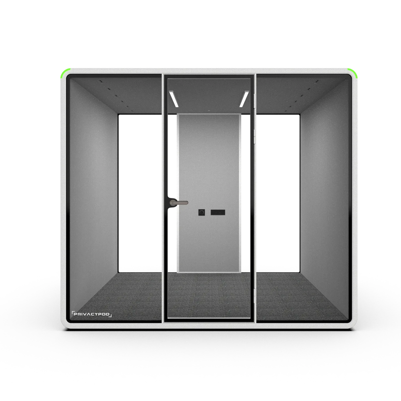 PrivacyPod XL Pod with partial solid back wall