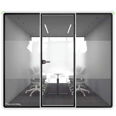 Partial length frosted film