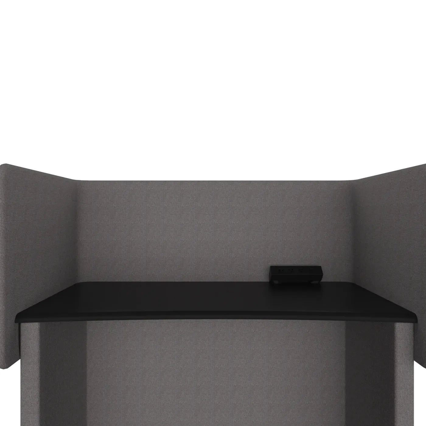 Outlets on the desk