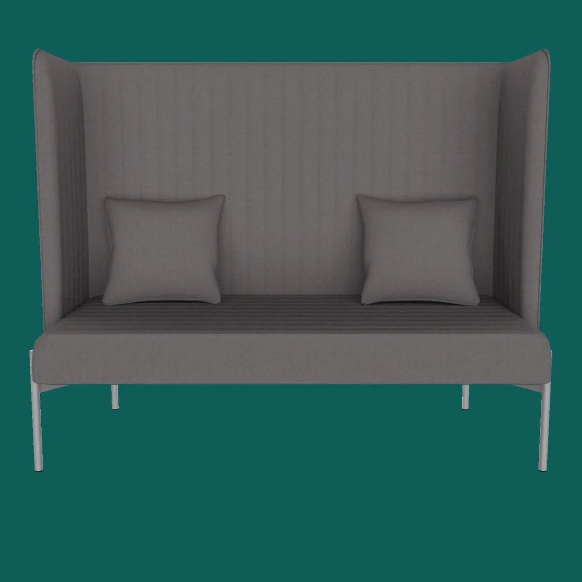 Duo High-Back Sofa render