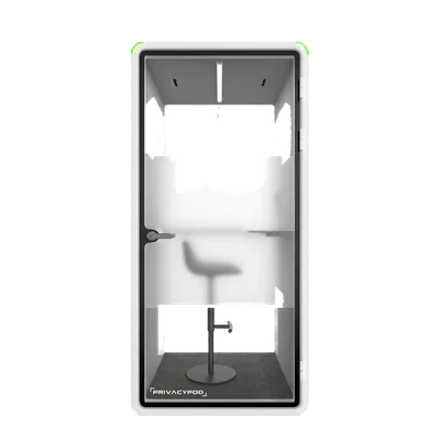Partial length frosted film