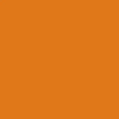Orange exterior finish